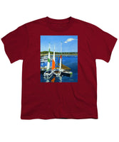 Chatham Harbor Boats Chatham Cape Cod Massachusetts - Youth T-Shirt