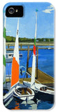 Chatham Harbor Boats Chatham Cape Cod Massachusetts - Phone Case