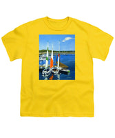 Chatham Harbor Boats Chatham Cape Cod Massachusetts - Youth T-Shirt