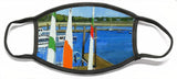 Chatham Harbor Boats Chatham Cape Cod Massachusetts - Face Mask