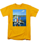Chatham Harbor Boats Chatham Cape Cod Massachusetts - Men's T-Shirt  (Regular Fit)