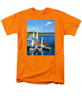Chatham Harbor Boats Chatham Cape Cod Massachusetts - Men's T-Shirt  (Regular Fit)