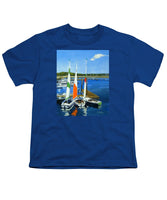 Chatham Harbor Boats Chatham Cape Cod Massachusetts - Youth T-Shirt