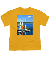 Chatham Harbor Boats Chatham Cape Cod Massachusetts - Youth T-Shirt