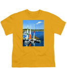 Chatham Harbor Boats Chatham Cape Cod Massachusetts - Youth T-Shirt
