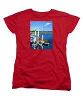 Chatham Harbor Boats Chatham Cape Cod Massachusetts - Women's T-Shirt (Standard Fit)