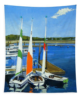 Chatham Harbor Boats Chatham Cape Cod Massachusetts - Tapestry