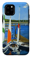 Chatham Harbor Boats Chatham Cape Cod Massachusetts - Phone Case