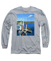 Chatham Harbor Boats Chatham Cape Cod Massachusetts - Long Sleeve T-Shirt