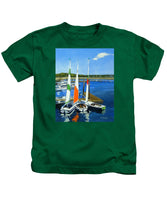 Chatham Harbor Boats Chatham Cape Cod Massachusetts - Kids T-Shirt
