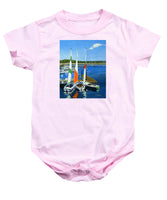 Chatham Harbor Boats Chatham Cape Cod Massachusetts - Baby Onesie