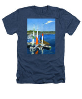 Chatham Harbor Boats Chatham Cape Cod Massachusetts - Heathers T-Shirt
