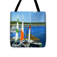 Chatham Harbor Boats Chatham Cape Cod Massachusetts - Tote Bag