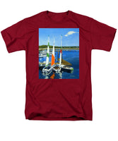Chatham Harbor Boats Chatham Cape Cod Massachusetts - Men's T-Shirt  (Regular Fit)