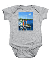 Chatham Harbor Boats Chatham Cape Cod Massachusetts - Baby Onesie