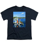 Chatham Harbor Boats Chatham Cape Cod Massachusetts - Youth T-Shirt