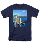 Chatham Harbor Boats Chatham Cape Cod Massachusetts - Men's T-Shirt  (Regular Fit)