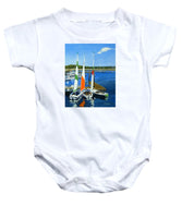 Chatham Harbor Boats Chatham Cape Cod Massachusetts - Baby Onesie