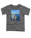 Chatham Harbor Boats Chatham Cape Cod Massachusetts - Toddler T-Shirt