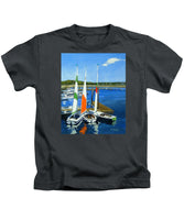 Chatham Harbor Boats Chatham Cape Cod Massachusetts - Kids T-Shirt