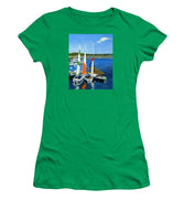 Chatham Harbor Boats Chatham Cape Cod Massachusetts - Women's T-Shirt