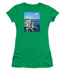 Chatham Harbor Boats Chatham Cape Cod Massachusetts - Women's T-Shirt
