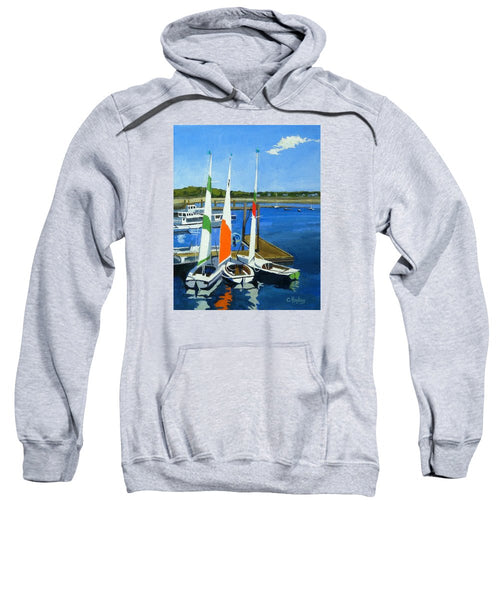 Chatham Harbor Boats Chatham Cape Cod Massachusetts - Sweatshirt
