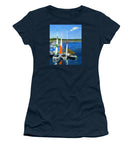 Chatham Harbor Boats Chatham Cape Cod Massachusetts - Women's T-Shirt