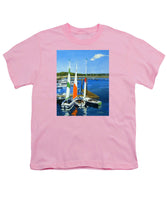 Chatham Harbor Boats Chatham Cape Cod Massachusetts - Youth T-Shirt