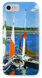 Chatham Harbor Boats Chatham Cape Cod Massachusetts - Phone Case