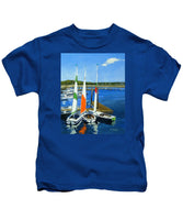 Chatham Harbor Boats Chatham Cape Cod Massachusetts - Kids T-Shirt