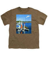 Chatham Harbor Boats Chatham Cape Cod Massachusetts - Youth T-Shirt