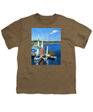 Chatham Harbor Boats Chatham Cape Cod Massachusetts - Youth T-Shirt