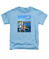 Chatham Harbor Boats Chatham Cape Cod Massachusetts - Toddler T-Shirt