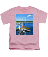 Chatham Harbor Boats Chatham Cape Cod Massachusetts - Kids T-Shirt