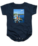 Chatham Harbor Boats Chatham Cape Cod Massachusetts - Baby Onesie