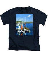 Chatham Harbor Boats Chatham Cape Cod Massachusetts - Kids T-Shirt