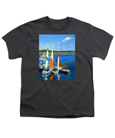 Chatham Harbor Boats Chatham Cape Cod Massachusetts - Youth T-Shirt