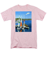 Chatham Harbor Boats Chatham Cape Cod Massachusetts - Men's T-Shirt  (Regular Fit)