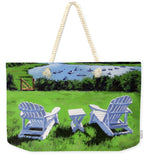 Chatham Harbor Massachusetts - Weekender Tote Bag