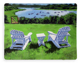 Chatham Harbor Massachusetts - Blanket