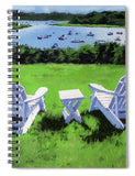 Chatham Harbor Massachusetts - Spiral Notebook