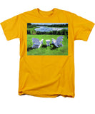 Chatham Harbor Massachusetts - Men's T-Shirt  (Regular Fit)