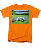Chatham Harbor Massachusetts - Men's T-Shirt  (Regular Fit)