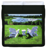 Chatham Harbor Massachusetts - Duvet Cover