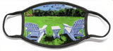 Chatham Harbor Massachusetts - Face Mask