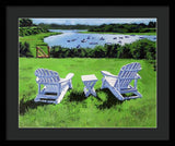 Chatham Harbor Massachusetts - Framed Print