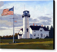 Chatham Lighthouse Cape Cod Massachusetts - Canvas Print