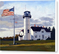 Chatham Lighthouse Cape Cod Massachusetts - Canvas Print