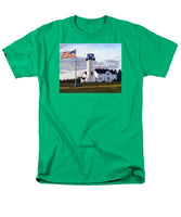 Chatham Lighthouse Cape Cod Massachusetts - Men's T-Shirt  (Regular Fit)